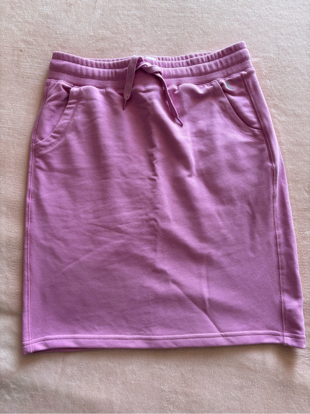 ZYIA Lavender Pink Pencil Skirt with Drawstring Waist